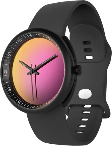 HEYSEN Japanese Quartz Movement Watches for Women-Unisex Fashion Gifts Couples Watches-Avant-Garde INS Style Ultra-Thin Simple and Cool Waterproof