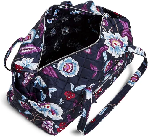 Miniatura 3 de Vera Bradley Iconic Performance - Bolsa de viaje de sarga tamaño mediano