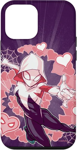 Miniatura 16 de Marvel Spider-Man Into The Spider-Verse Gwen Stacy Hearts - Carcasa para iPhone 17