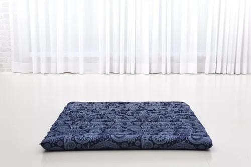 Miniatura 7 de Leewadee Juego de cojines de meditación: 1 almohada redonda de meditación Zafu y 1 alfombrilla de meditación Zabuton cuadrada enrollable, paquete