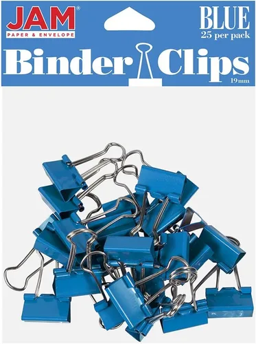 Miniatura 10 de Broches aprietapapeles JAM Paper®, Blanco