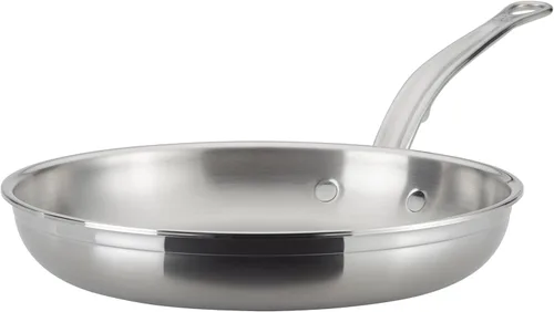 Miniatura 9 de Hestan ProBond Forged - Sartén para freír de acero inoxidable profesional con recubrimiento, de 12.5 pulgadas, compatible con inducción