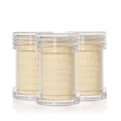 Miniatura 33 de jane iredale Amazing Base - Polvo mineral suelto, base luminosa con SPF 20, sin aceite, sin talco y sin peso, vegano y libre de crueldad animal