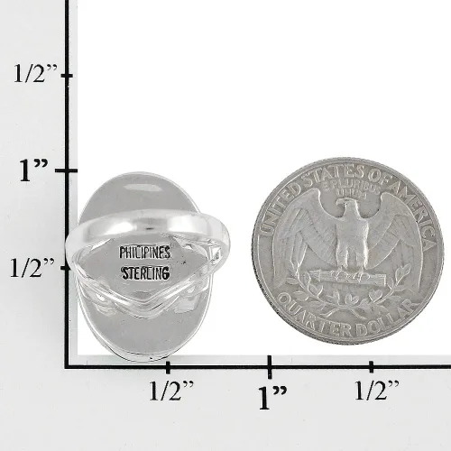 Miniatura 4 de Anillo turquesa de plata esterlina (elige color), Metal, Turquesa