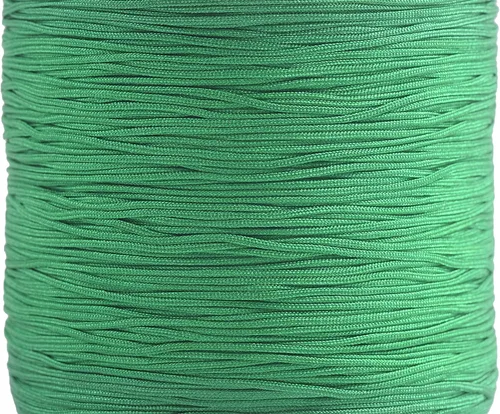 Miniatura 109 de KONMAY 1 rollo de cuerda de nailon para hacer pulseras de 150 yardas, trenzado de nailon Shamballa Macramé/cordón de cuentas de 0.4mm, cordón