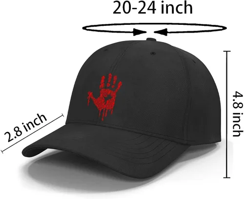 Miniatura 4 de SHITOUPU Gorra de béisbol ajustable para papá, sombrero de algodón sin estructurar
