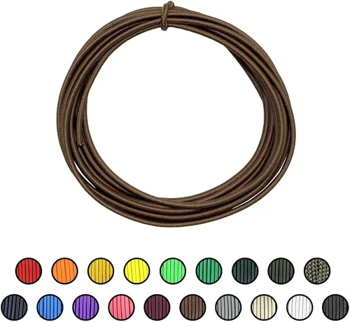 Miniatura 6 de Cuerda de choque de grado marino SGT KNOTS – 100% elástico, elástico de poliéster Dacron para proyectos de bricolaje, amarres, usos comerciales