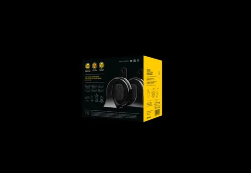 Miniatura 5 de HELLA 011225831 Kit de bocina de trompeta BX negra de 12 V (ajuste universal)