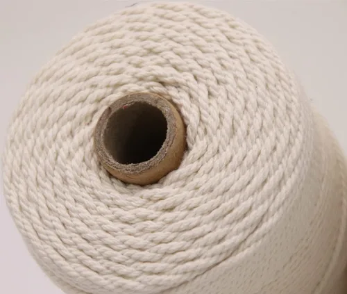 Miniatura 3 de Cuerda de macramé de algodón de 2 mm, 220 yardas, suministros naturales de macramé de color, cuerda de algodón suave para artesanía, para colgar