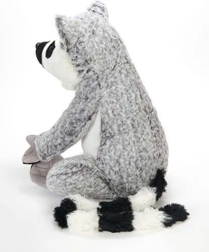 Miniatura 4 de The Petting Zoo Peluche de lémur de cola anillada, regalos para niños, animales salvajes del zoológico Onez, juguete de peluche de lemur de cola