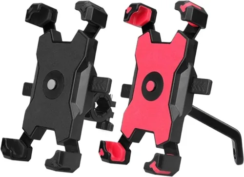 Miniatura 2 de Soporte genérico para móvil para bicicleta, universal, para scooter, espejo retrovisor, teléfono celular a la moda (negro A)