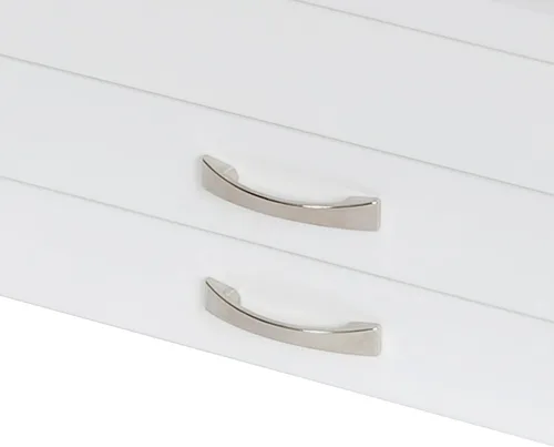 Miniatura 3 de Mele & Co. Liza - Joyero de madera con tapa de cristal (blanco)