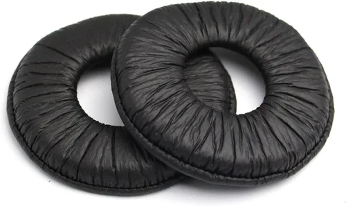 MDR-ZX100 Almohadillas de repuesto de proteína antiarrugas PU de 2.756 in, almohadillas de repuesto compatibles con auriculares Sony MDR-ZX310