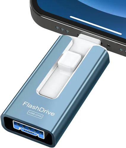 Miniatura 12 de GNASEET 256GB USB Flash Drive for Phone and Pad, Photo Stick High Speed External USB Thumb Drives Photo Storage Memory Stick for Save More Photos