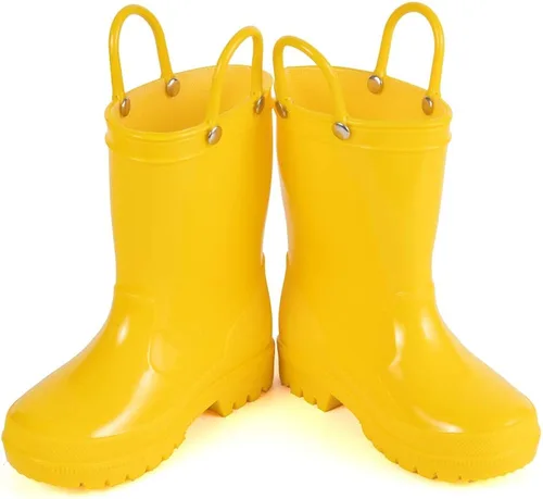 Miniatura 4 de HugRain Botas de lluvia ligeras y adorables para niños pequeños