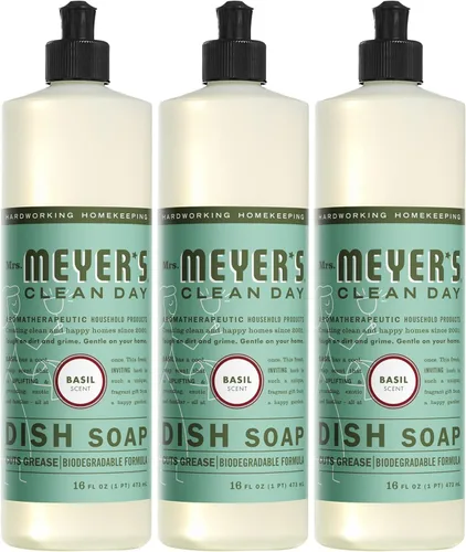 Miniatura 149 de Mrs. Meyer’s Clean Day - Detergente líquido para platos, aroma a lavanda, botella de 16 oz