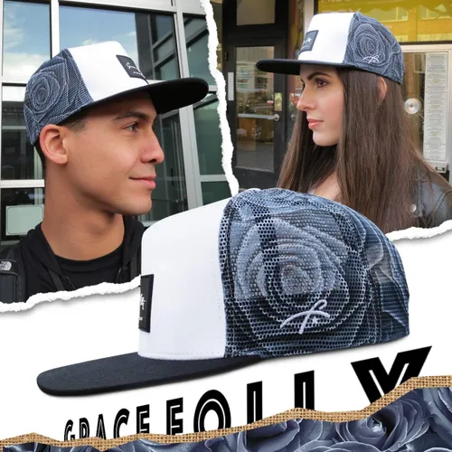 Miniatura 89 de Grace Folly - Gorra trucker unisex gorra de malla con cierre trasero