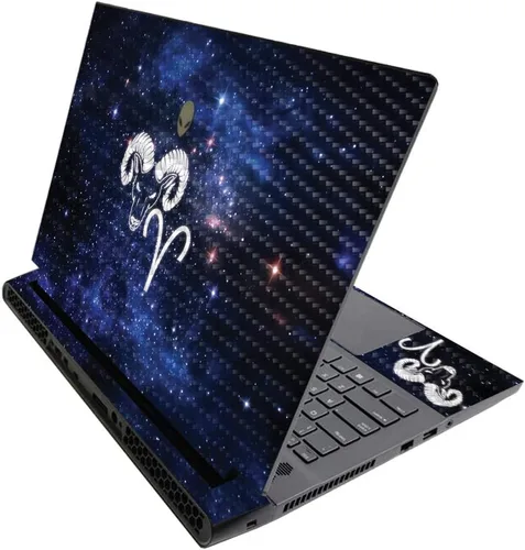 Miniatura 597 de MightySkins - Skin brillante con purpurina para Alienware M17 R3 (2020) y M17 R4 (2021) - Diversión de los años 90 Acabado duradero con purpurina