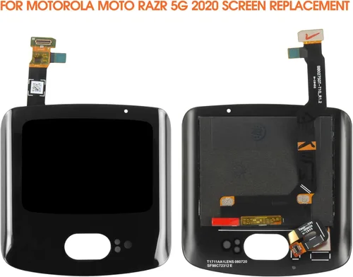 Miniatura 3 de Reemplazo de pantalla para Motorola Moto Razr 5G 2020 XT2071-4 Pantalla táctil LCD digitalizador Asamblea para Motorola Moto Razr 5G XT2071-4