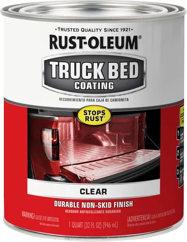 Miniatura 11 de Rust-Oleum 342668 - Revestimiento para caja de camioneta antióxido, 1 cuarto de galón, color negro