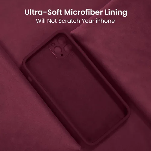 Miniatura 5 de FireNova Funda diseñada para iPhone 13 Pro, funda de silicona mejorada [protección de cámara] con [2 protectores de pantalla], forro