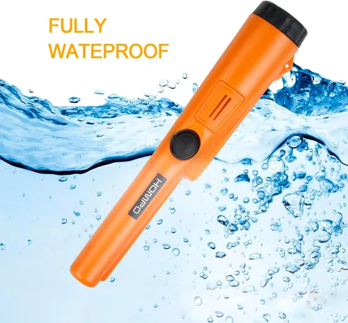 Miniatura 4 de Detector de metales Pinpointer - Varita puntero de mano totalmente impermeable, sonda de búsqueda profesional de alta precisión