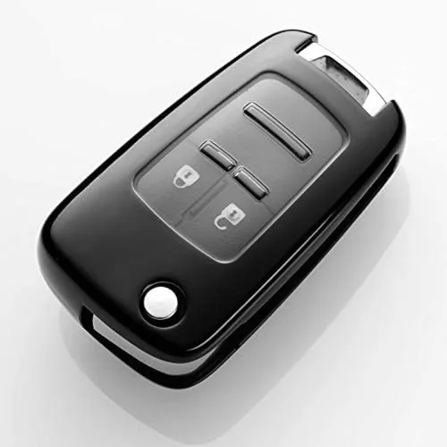 Miniatura 10 de Funda para llavero de TPU para Chevrolet Trax Cruze Aveo para Opel Astra J Corsa Meriva Zafira Antara Mokka Insignia Oro