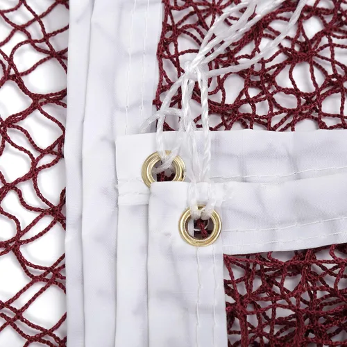 Miniatura 6 de Red de bádminton de nailon portátil para tenis, red deportiva para interior/exterior, patio trasero, patio escolar, jardín, 20 pies x 2.5 pies