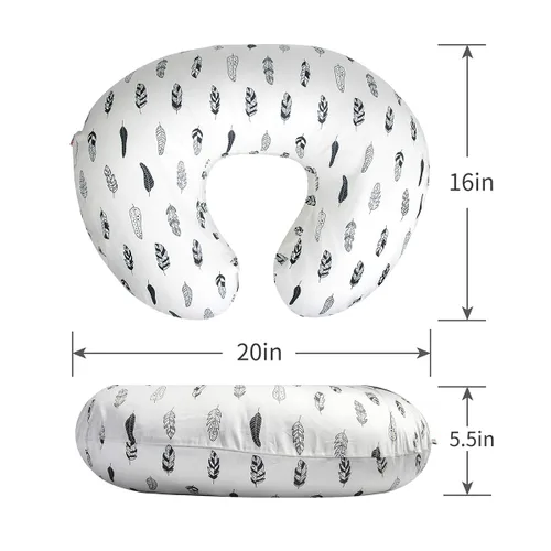 Miniatura 3 de ALVABABY - Funda de cojín de lactancia, suave y cómoda (2 unidades)