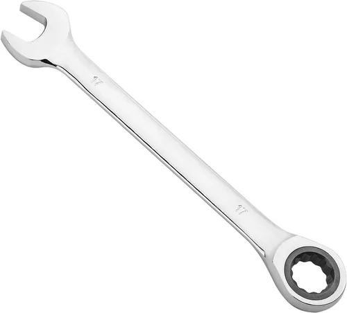 Miniatura 2 de KINJOEK Llave de trinquete de 0.669 in, llave de trinquete métrica de 12 PT con movimiento de 5° y 72 dientes para proyectos de espacio reducido