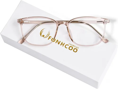 Miniatura 8 de FONHCOO Gafas de bloqueo de luz azul para mujeres y hombres, TR90, marco de moda, gafas de luz azul para computadora Gris