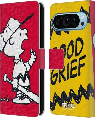 Miniatura 67 de Head Case Designs Officially Licensed Peanuts Snoopy & Woodstock 2 Halfs and Laughs Leather Wallet Case Compatible with Google Pixel 8 Snoopy