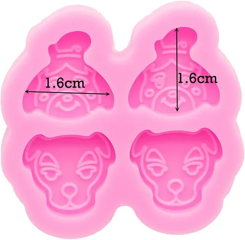 Miniatura 5 de 5 moldes de resina para aretes, molde de silicona para hacer joyas, aretes de moda, molde de calabaza y hoja de fantasma, molde de manualidades