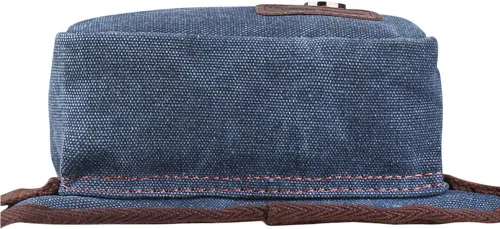 Miniatura 6 de Bolsa de pierna caída para motocicleta, lona duradera con múltiples bolsillos, cintura máxima de 56 pulgadas, Azul oscuro, Moda