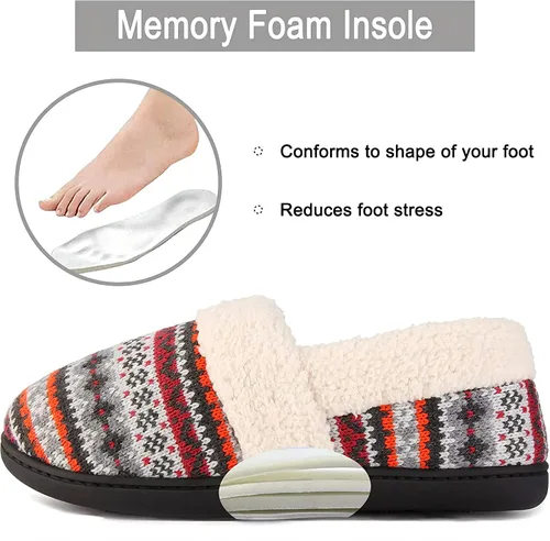 Miniatura 3 de RockDove Women's Nordic Sweater Knit Slipper