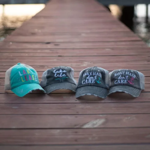 Miniatura 2 de Katydid Boat Hair Don't Care Women's gorra para mujer