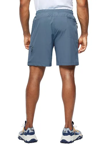 Miniatura 3 de Viodia Pantalones cortos de senderismo para hombre, elásticos, de secado rápido, ligeros, para hombre, pantalones cortos deportivos de pesca