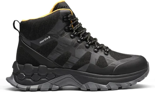 Miniatura 2 de NORTIV 8 Polar Bear Series Botas de senderismo impermeables de agarre extra para hombre