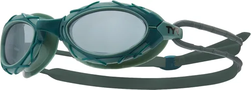 Miniatura 14 de TYR Nest Pro Swim Goggles – Beijing 2008 Olympic Stadium–Inspired Design, Wide Peripheral Vision, Anti-Fog, UV Protection Azul