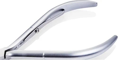 Miniatura 8 de Nghia Pinza de cutícula profesional de acero inoxidable C-05 (D-04) Jaw 16 Osimihome Cortador de cutículas Herramientas de manicura con 1 resorte