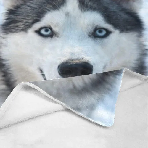 Miniatura 3 de Manta personalizada con nombre de foto, manta personalizada de perro pastor alemán de forro polar súper suave para sofá, cama (50 x 60 pulgadas)