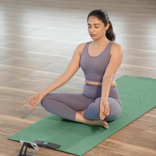 Miniatura 2 de Smart Mat Gen3 - Gris Oscuro Esterillas de Yoga Inteligentes con IA para Entrenamiento en Casa Esterillas de Yoga Ligeras de 6mm Esterillas