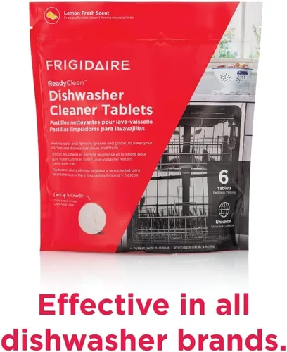 Miniatura 4 de Frigidaire ReadyClean - Limpiador probiótico para lavavajillas, 6 tabletas, color blanco, 6