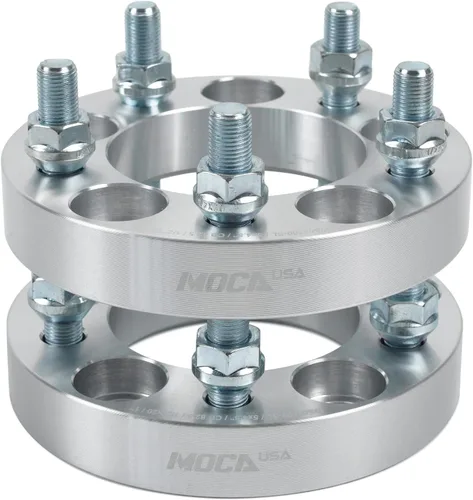 Miniatura 8 de MOCA - 2 espaciadores de rueda de 1.000 in, patrón de pernos de 0.197 x 4.500 in, buje para Jeep Cherokee/Liberty/Wrangler, 2007-2011 para Dodge