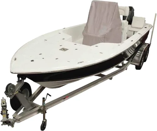 GOODSMANN Cubierta para Accesorios de Consola Central de Barco de 600 Deniers, Gris Plateado, Resistente al Agua, Protección Contra el Clima, Gris
