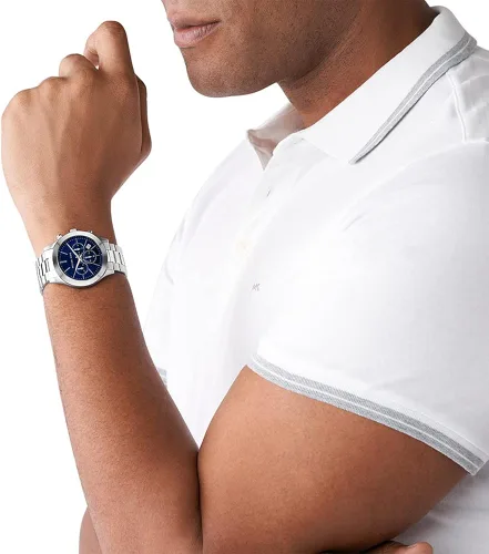 Miniatura 5 de Michael Kors - Reloj de cuarzo Slim Runway de acero inoxidable para hombre