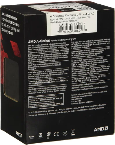 Miniatura 2 de AMD Procesador Serie A 3.5 2 AD740KYBJABOX