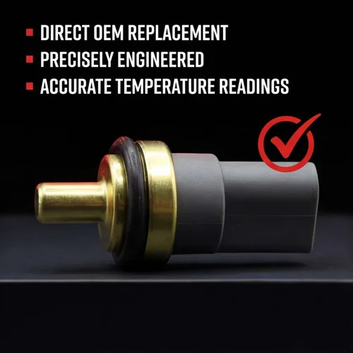 Miniatura 6 de Sensor de temperatura del refrigerante 158-0784 compatible con Audi A3 A4 A5 A6 A8 Q5 Q7 S4 S5 TT VW Golf Jetta Passat Beetle CC Eos reemplaza