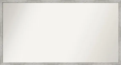 Miniatura 579 de Amanti Art Espejo de baño blanco para sobre el fregadero, 32 x 45 pulgadas, espejo de tocador rectangular blanco esbelto, marco de madera moderno