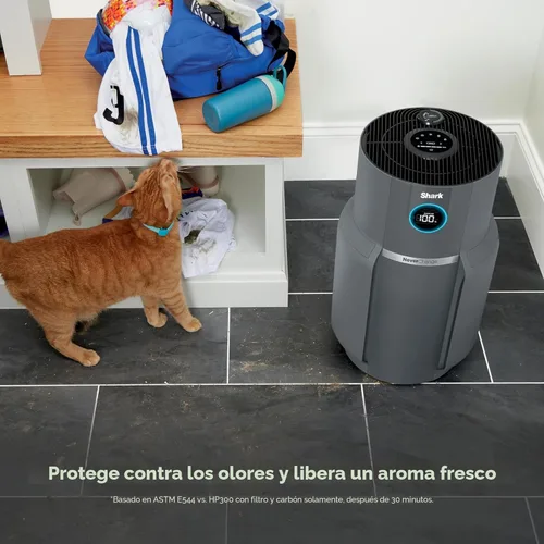 Miniatura 9 de Purificador de aire Shark para el hogar, NeverChange Max, 1,300 pies cuadrados para habitación grande, cocina, oficina en casa, filtro que supera